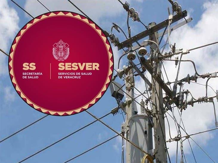 Atiende SESVER falla eléctrica en Centro de Salud del puerto de Veracruz