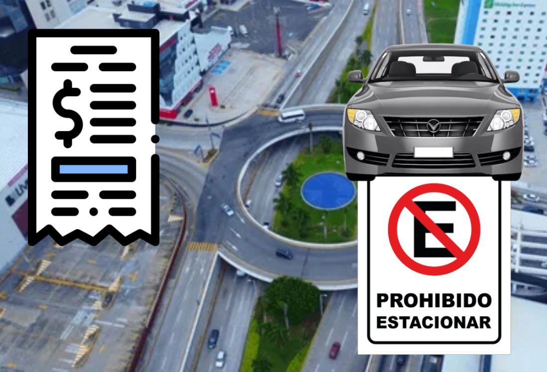 ¿Cuál es la multa en Veracruz por estacionarse en una glorieta? | UMA 2025