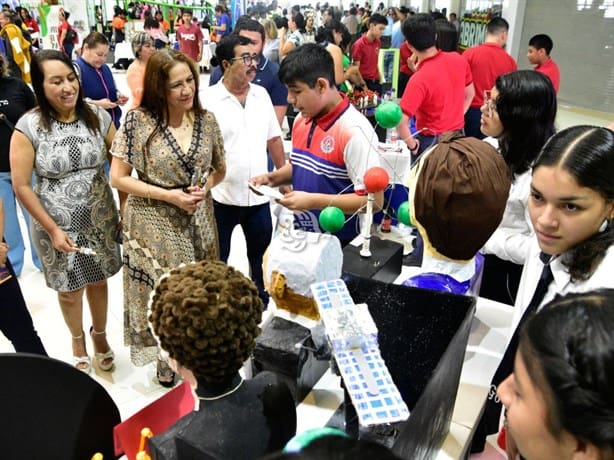 Presentan interesantes proyectos en primera Expo Ciencia y Tecnología | VIDEO