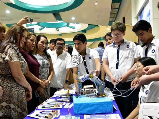 Presentan interesantes proyectos en primera Expo Ciencia y Tecnología | VIDEO