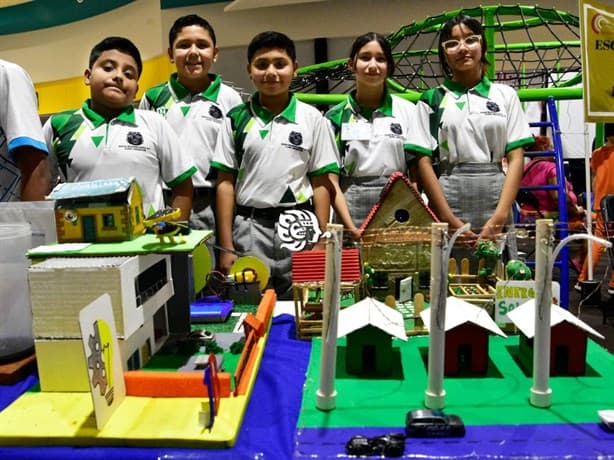 Presentan interesantes proyectos en primera Expo Ciencia y Tecnología | VIDEO