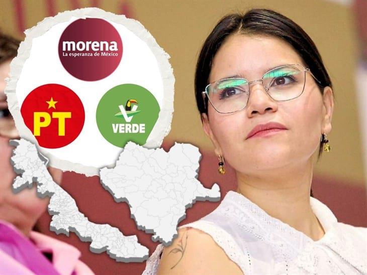 Alianza Morena-PT-PVEM arrasará en Veracruz y Durango: Carolina Rangel