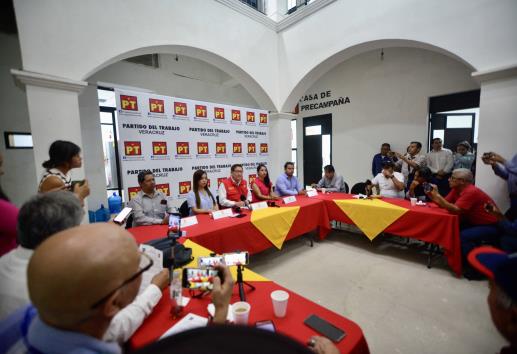 PT no se presentará a firmar alianza con Morena y Verde en OPLE-Veracruz