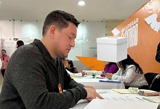 Elecciones 2025: Busca David Velásquez Ruano candidatura de Movimiento Ciudadano por Río Blanco