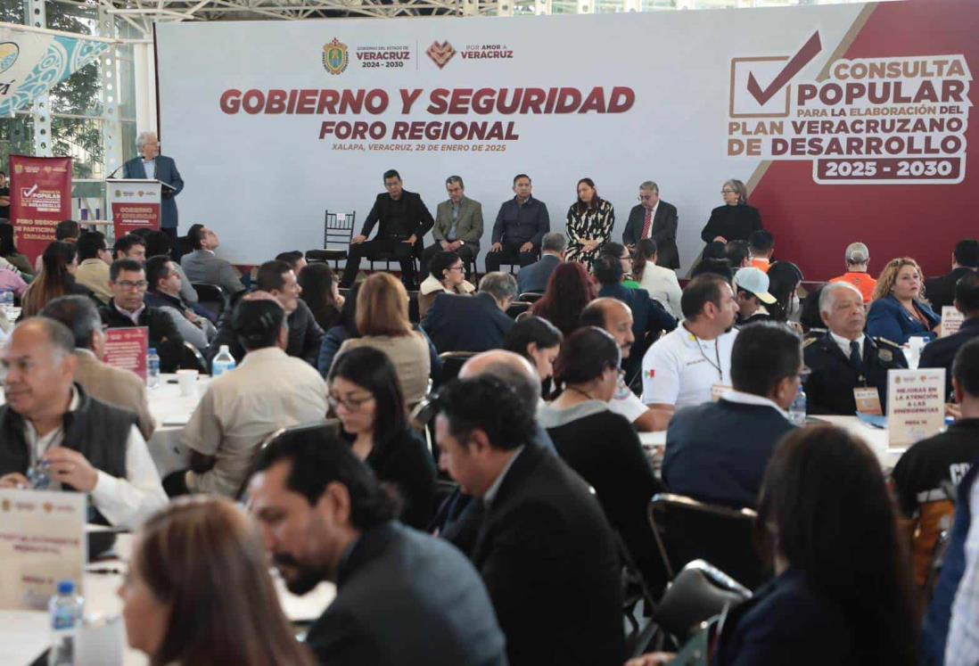 Veracruz define estrategia de seguridad para 2025-2030