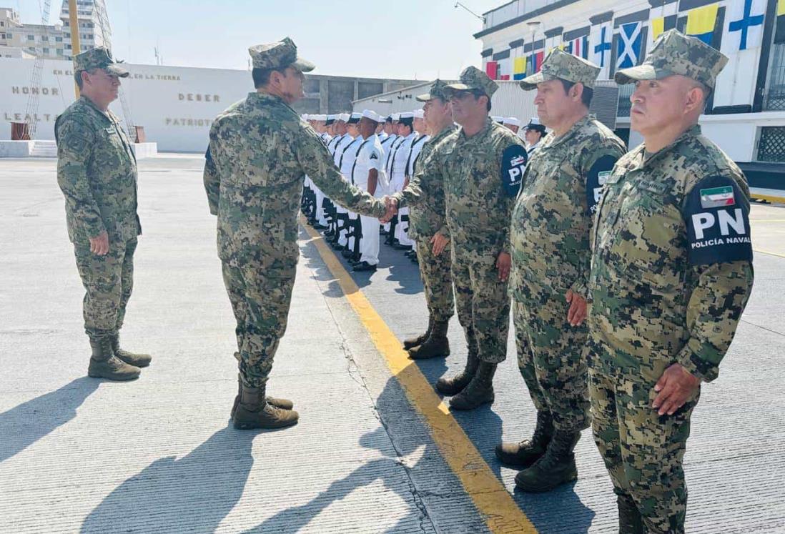 Nombran a Rafael Álvarez Eguializ nuevo comandante de Policía Naval en Veracruz