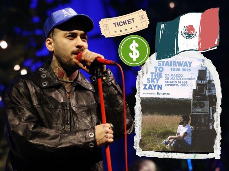 Conciertos de Zayn Malik en México: precios de los boletos y cuándo es la preventa