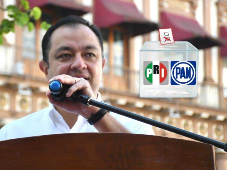 Américo Zúñiga buscará repetir en la alcaldía de Xalapa en coalición PRI-PAN