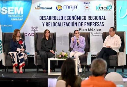Con Sheinbaum, IP y CADERR buscan hacer de Veracruz imán de inversiones