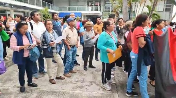 Preparados para huelga trabajadores del Setsuv en norte de Veracruz