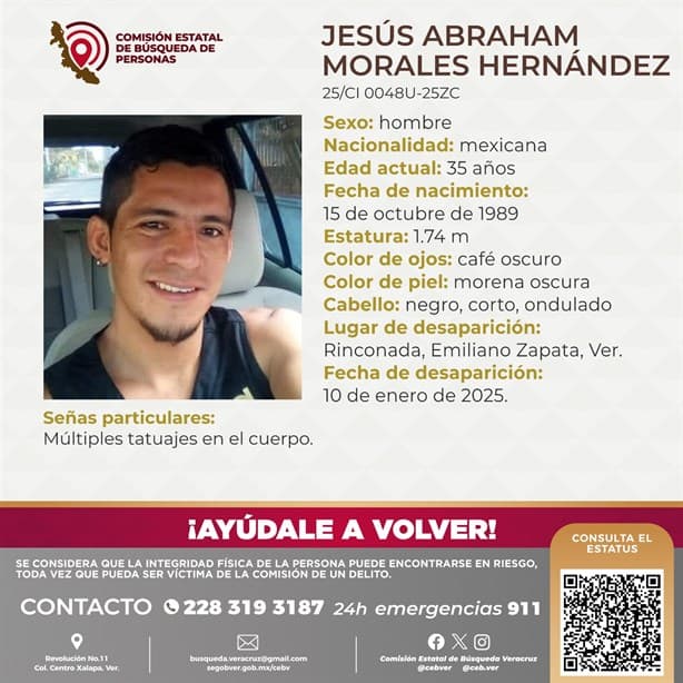 Desapariciones en Veracruz: ¿Dónde está Jesús Abraham?