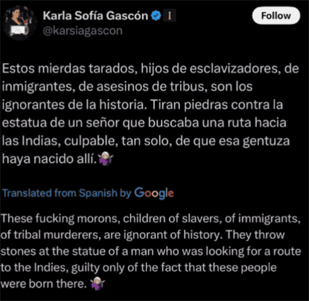 ¿Cancelan nominación al Oscar de Karla Sofía Gascón? Esto desató la polémica 