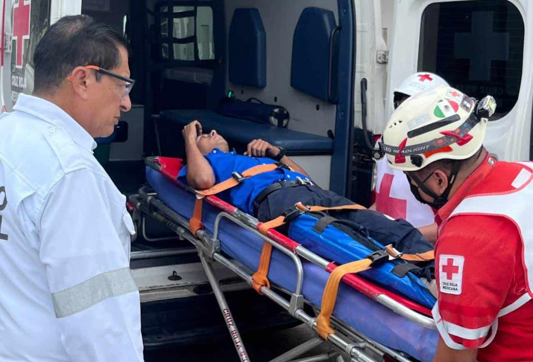 Arrollan a joven motociclista en la colonia Manantial, en Boca del Río | VIDEO