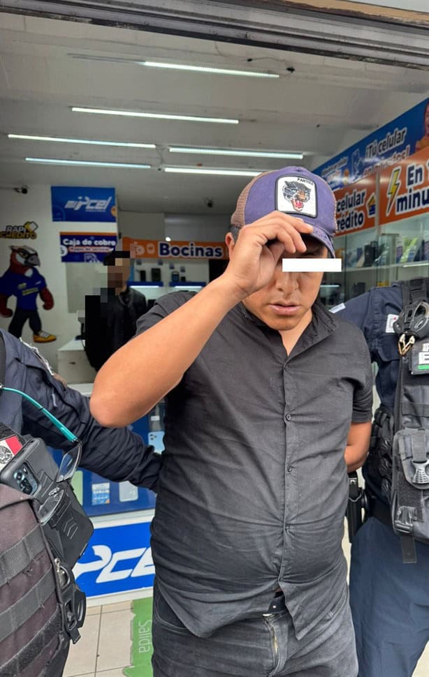 Sujeto es detenido en Xalapa por fotografiar a mujeres en la vía pública