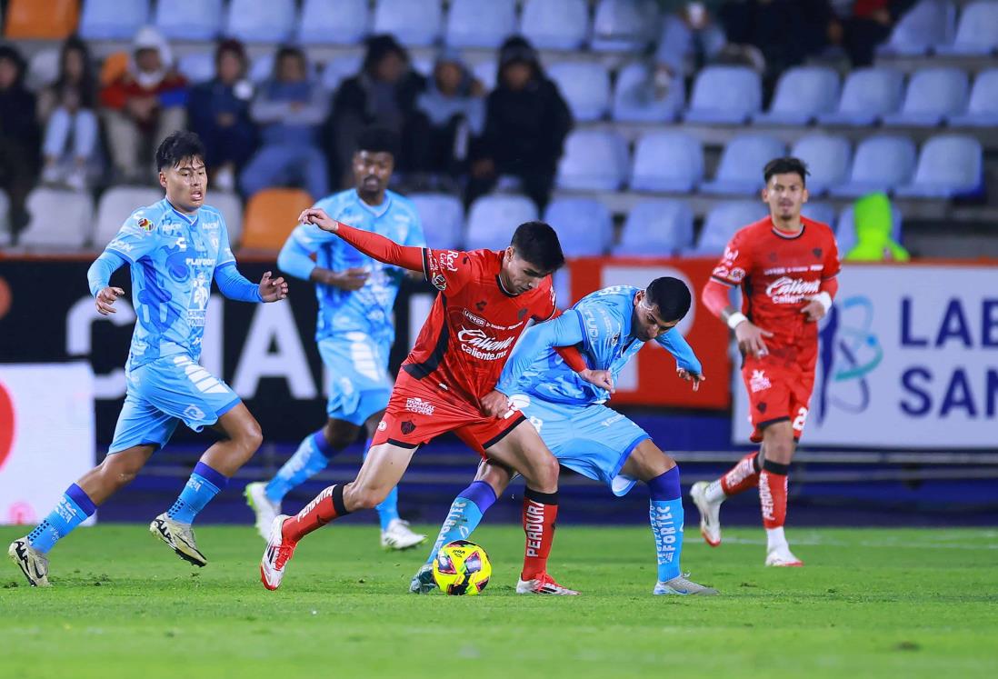 No se hacen daño Pachuca y Atlas en el estadio Hidalgo