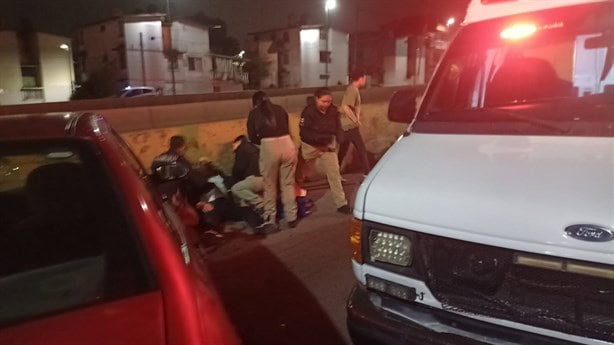 Adulto mayor sufre accidente automovilístico en avenida Lázaro Cárdenas de Xalapa