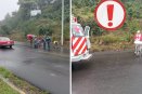 Joven motociclista sufre accidente en la carretera Huatusco-Conejos