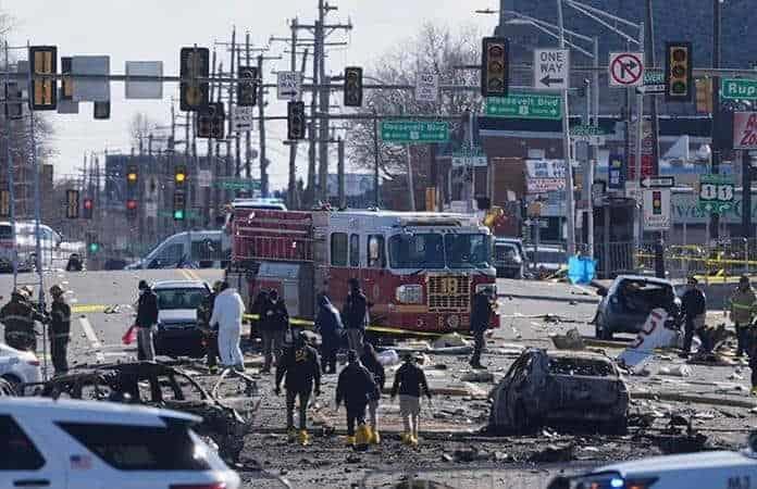 Incrementa numero de muertos tras accidente de ambulancia aérea en Filadelfia