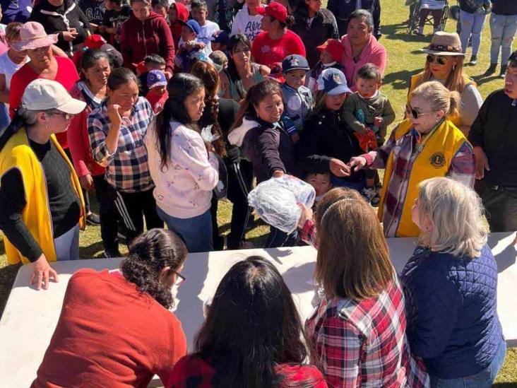 Fundación Don Alfonso Gutiérrez de Velasco Oliver efectúa donativos en Perote, Veracruz