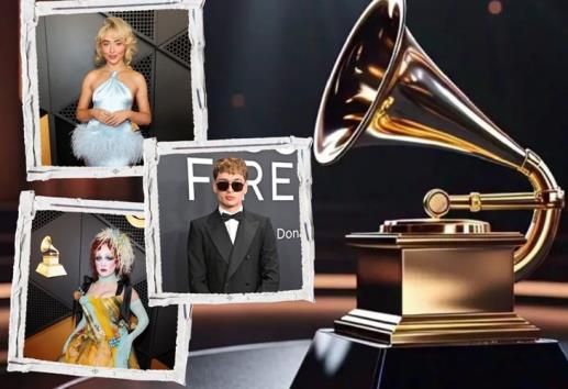 Grammys 2025: Los mejores rostros y atuendos de la alfombra roja