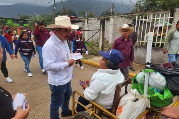 José Luis Cortés Gutiérrez inicia precampaña por Morena en Ixtaczoquitlán