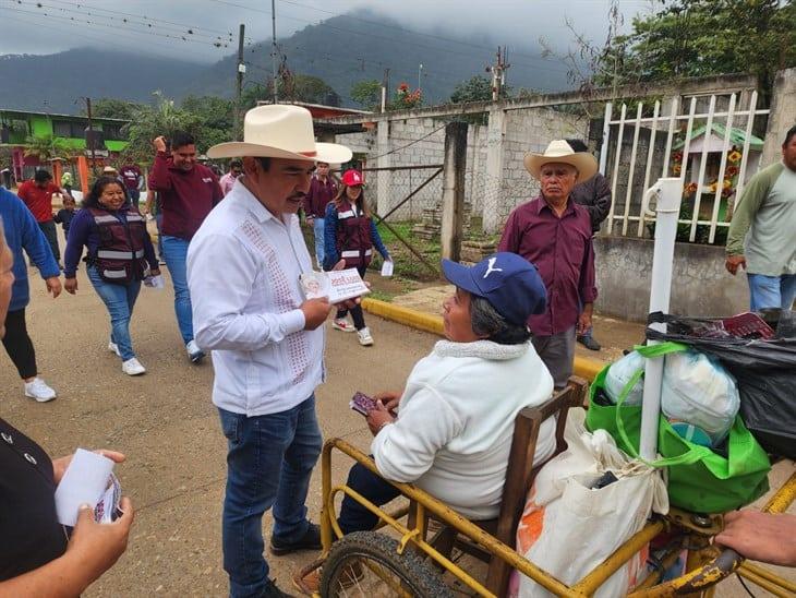 José Luis Cortés Gutiérrez inicia precampaña por Morena en Ixtaczoquitlán