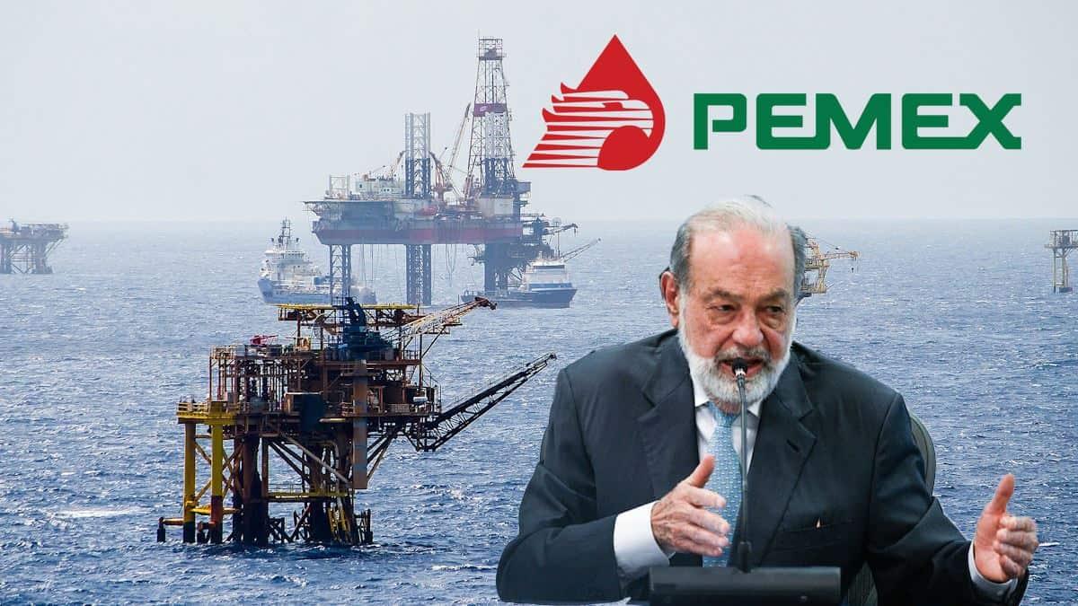 Pemex: Carlos Slim quiere renegociar proyecto de yacimiento en el sur del Golfo de México