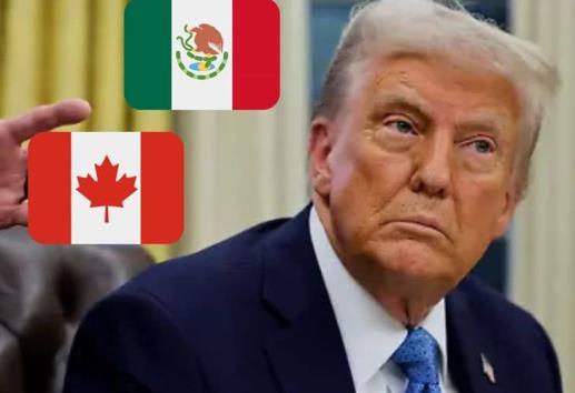 "Nos deben dinero"; Donald Trump dialogará con México y Canadá sobre los aranceles