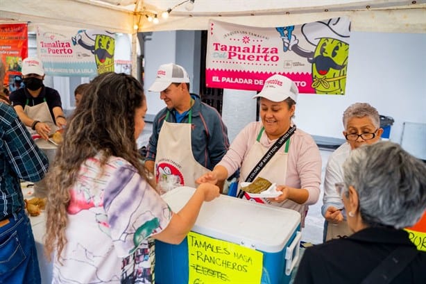 Un rotundo éxito el Festival del Tamal 2025 en el Zócalo de Veracruz