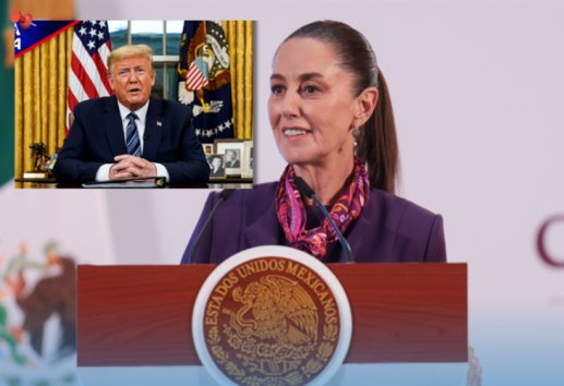 Claudia Sheinbaum anuncia pausa a los aranceles de Donald Trump a México