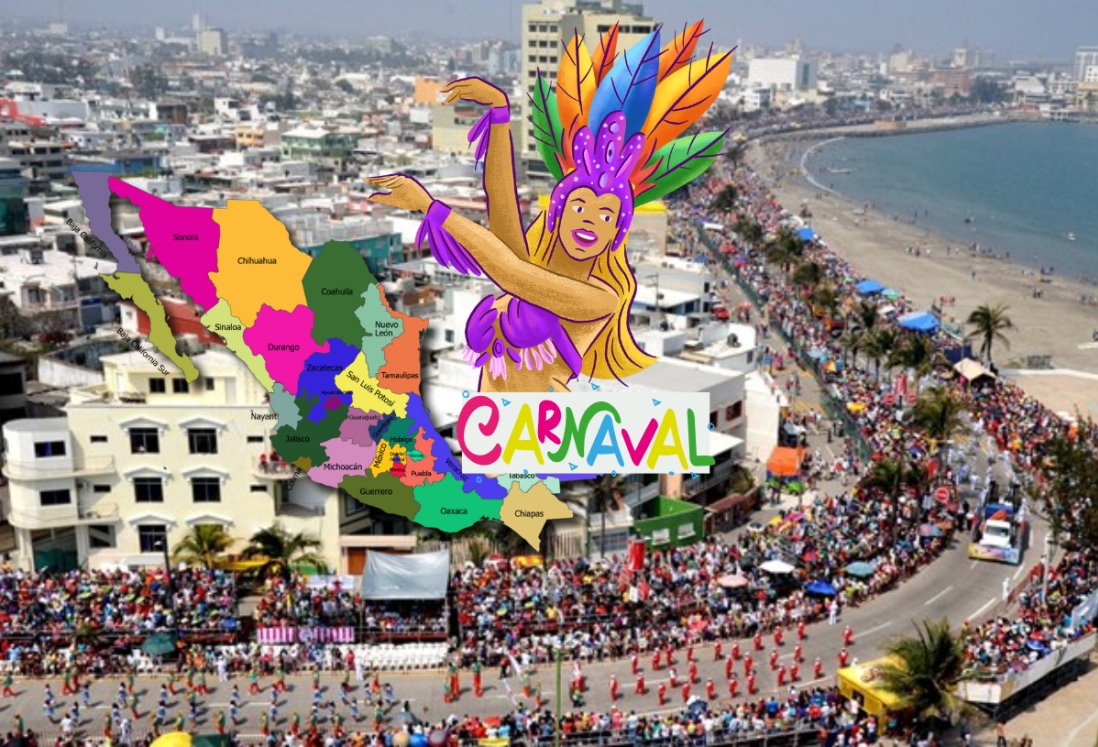 Carnavales 2025: conoce cuáles y dónde celebrarlos en México