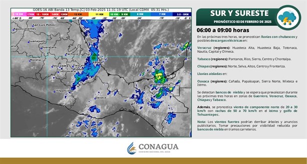 Así estará el clima en Xalapa hoy lunes 3 de febrero: ¿lloverá?