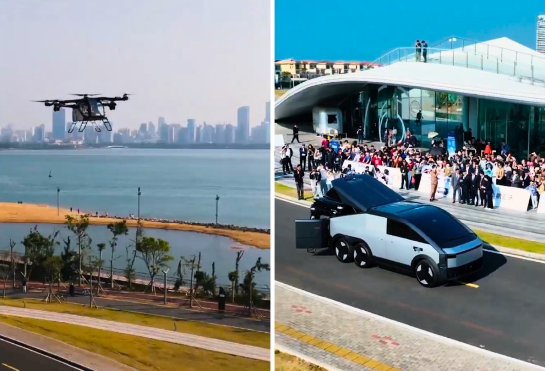 Inicia producción masiva de coches voladores chinos: ¿Cuánto costará? | VIDEO