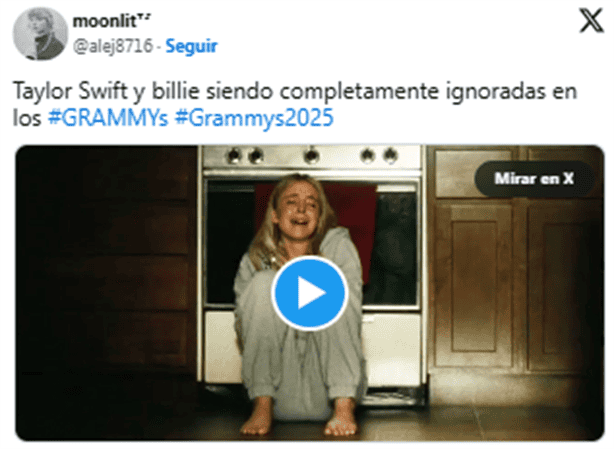 Grammy 2025: Estos fueron los mejores MEMES de los premios de la academia