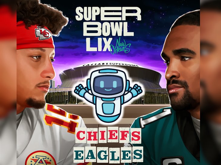 Super Bowl 2025: ¿Quién gana entre Chiefs vs Eagles, según la IA?