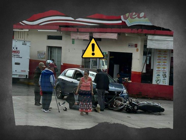 Nuevo accidente de moto en Córdoba; esta vez en la colonia Toxpan