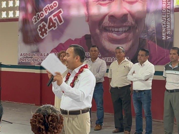 Federico Márquez inicia precampaña, busca la alcaldía de Papantla con Morena