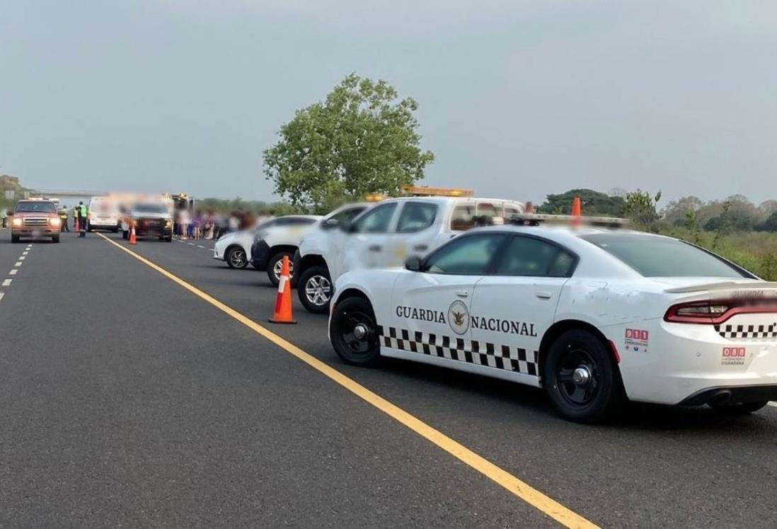 Guardia Nacional reporta cierre parcial en carretera Xalapa – Veracruz por accidente