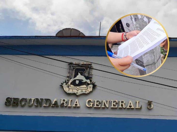 Sin profesores y con salones dañados en Secundaria General 5 de Xalapa (+VIDEO)