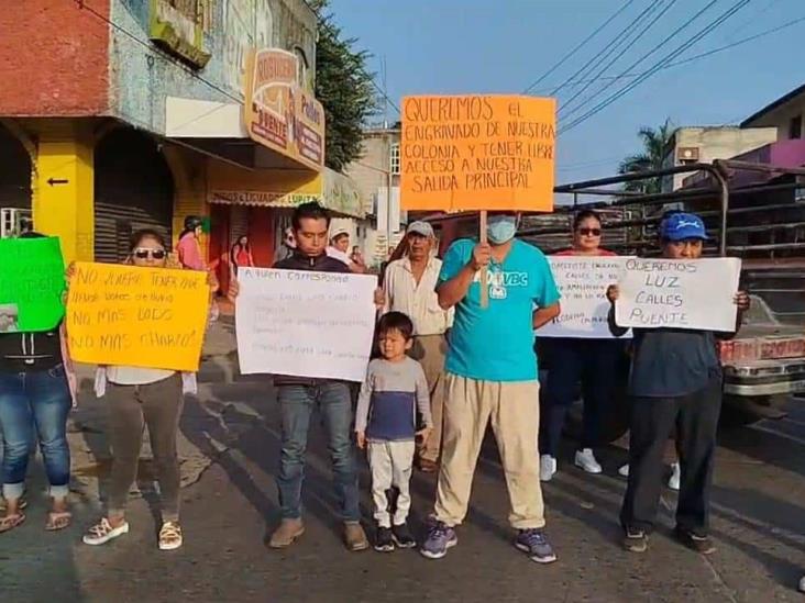 Vecinos de Martínez de la Torre exigen servicios tras años de abandono