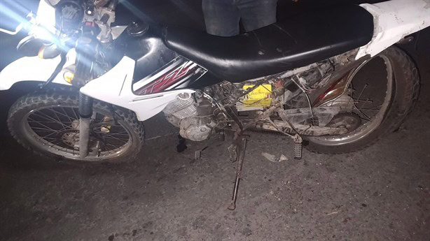 Noche de accidentes en motocicletas se registró el lunes en Veracruz