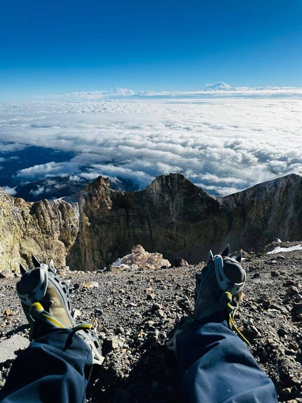 La hazaña de Luis Ángel Hernández, el misanteco que conquistó el Pico de Orizaba