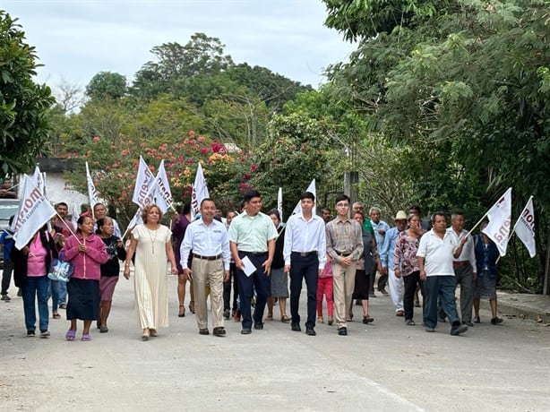 Federico Márquez inicia precampaña, busca la alcaldía de Papantla con Morena