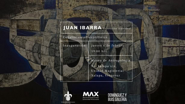 Vuelven exposiciones temporales al MAX con Cobalto / Entre superficies de Juan Ibarra