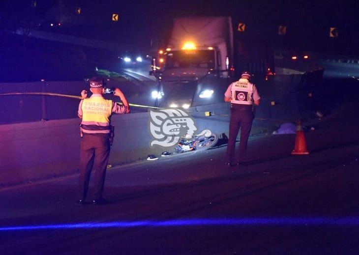 Tragedia: joven motociclista muere atropellado en la Orizaba-Mendoza (+VIDEO)