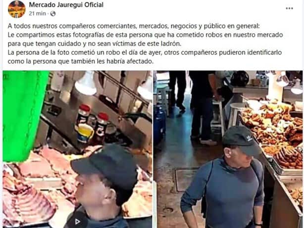 En el mercado Jáuregui, de Xalapa, alertan por presencia de ladrones