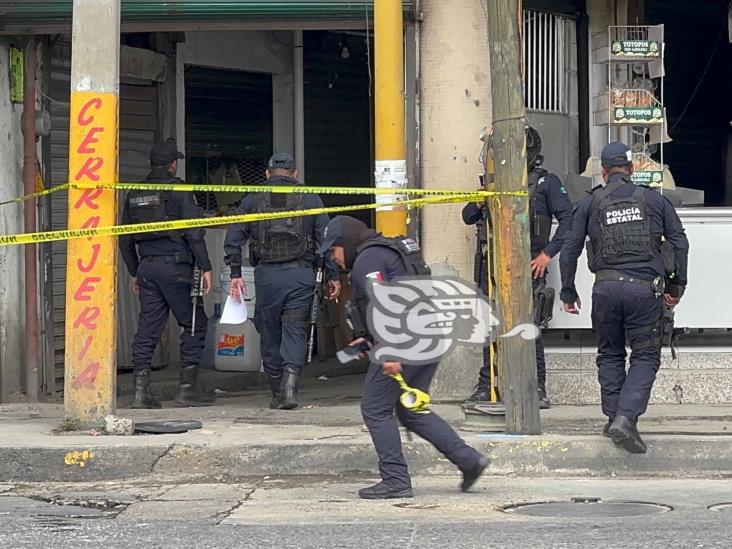 Un muerto por ataque armado en centro de Poza Rica