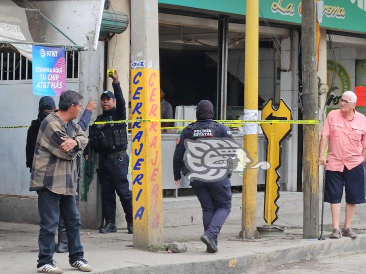 Un muerto por ataque armado en centro de Poza Rica