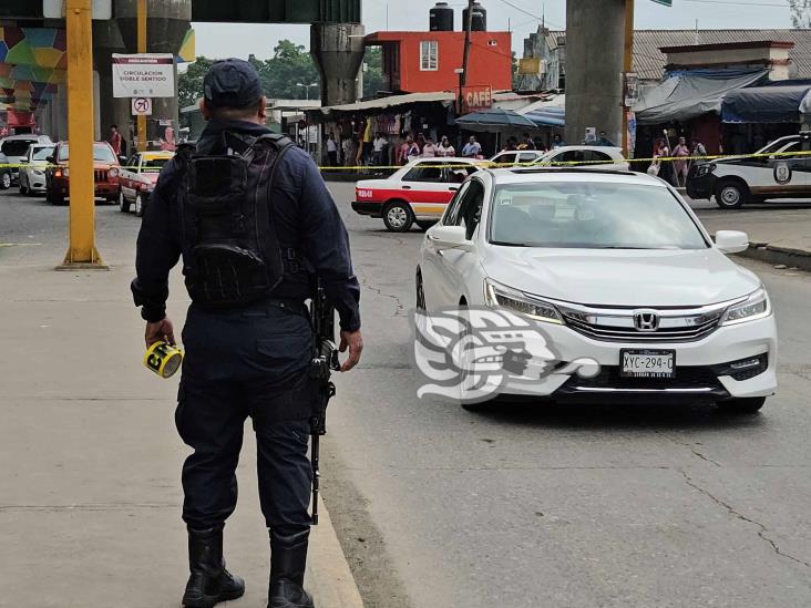 Un muerto por ataque armado en centro de Poza Rica