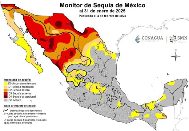 Comienza el estiaje en Veracruz; van 6 municipios anormalmente secos